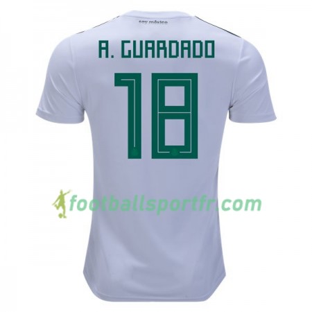 Tenue Mexique A.Guardado 18 Exterieur Coupe du monde 2018 Maillot de Foot